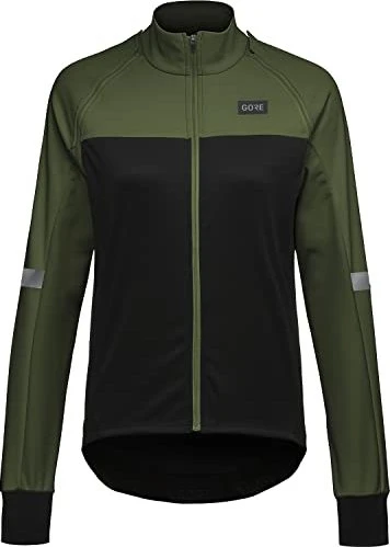 Gore Wear Phantom Fahrradjacke black/utility green (Damen)