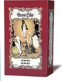 Henné Color Henna Powder Haarfarbe Dark Red, 100g