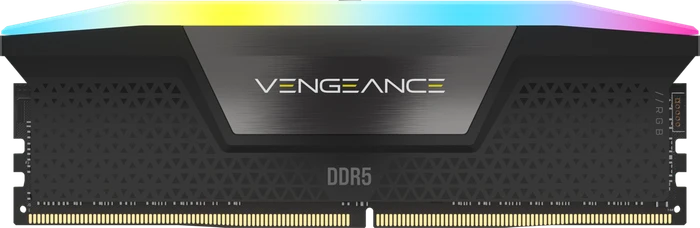 Corsair Vengeance RGB schwarz UDIMM 64GB Kit, DDR5-6400, CL32-40-40-84