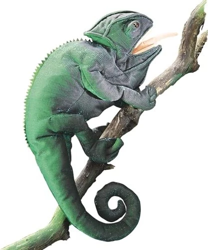 Folkmanis Handpuppe Chamäleon