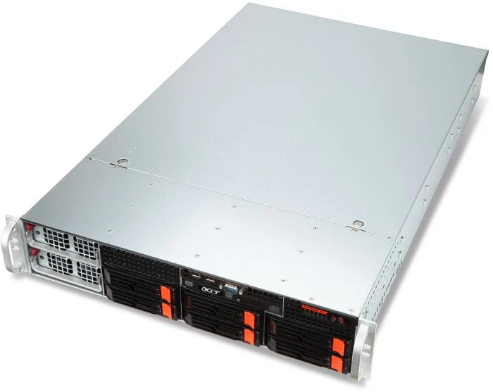 Acer Altos AR585 F1, 2x Opteron 6128, 8GB RAM, 2HE