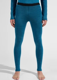 Odlo Natural Performance Wool 150 Base Layer Hose lang deep dive melange (Herren)