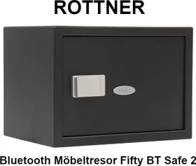 Rottner Fifty BT Safe 2 Tresor, Schlüsselschloss