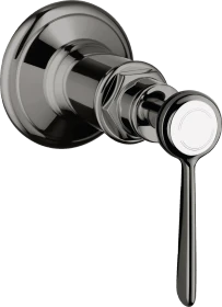 Hansgrohe Axor Montreux Absperrventil Unterputz mit Hebelgriff polished black chrome