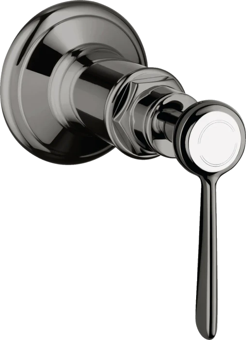 Hansgrohe Axor Montreux Absperrventil Unterputz mit Hebelgriff polished black chrome