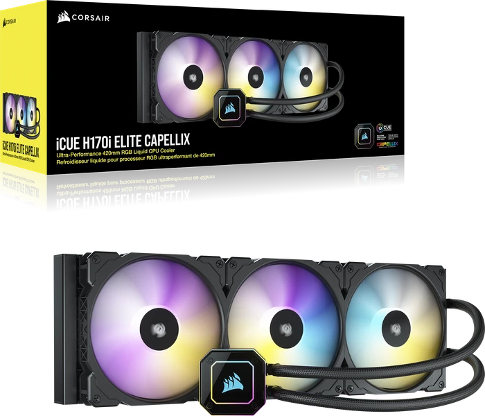 Corsair iCUE H170i Elite Capellix, schwarz