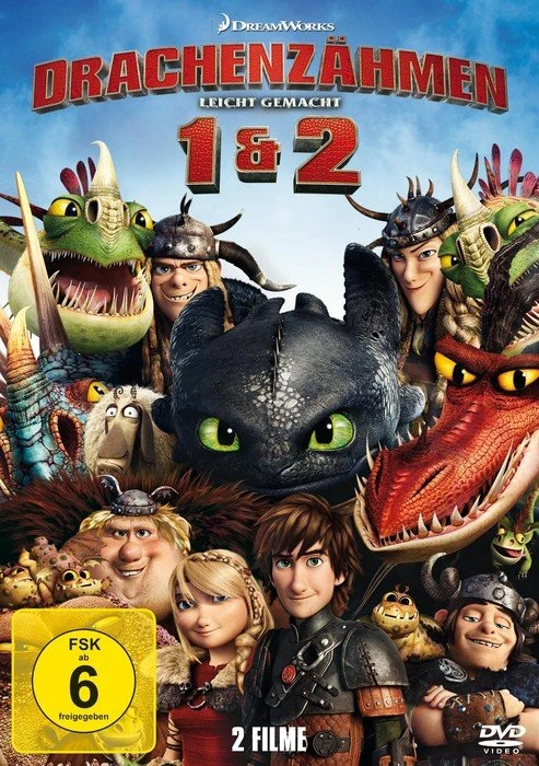 Drachenzähmen leicht gemacht Box (Filme 1-2) (DVD)