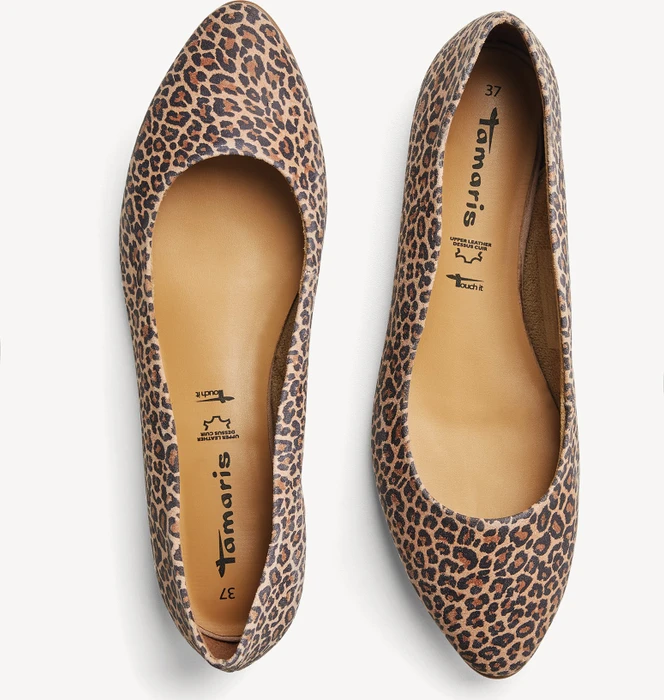 Tamaris Leder Ballerina braun (Damen)