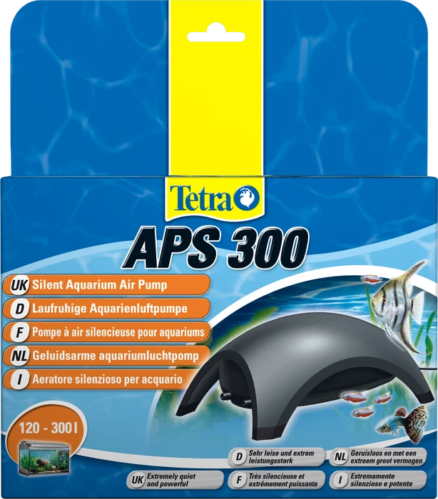 Tetra APS 300 Aquarien-Luftpumpe, schwarz
