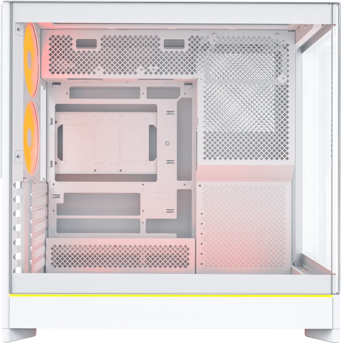 Montech HS02 Pro White, Glasfenster