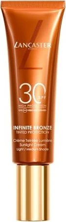 Lancaster Infinite Bronzer Tinted Sonnencreme light/medium LSF30, 50ml