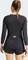 adidas Tennis Heat.RDY Cropped FreeLift Shirt langarm white/spark/black (Damen) Vorschaubild