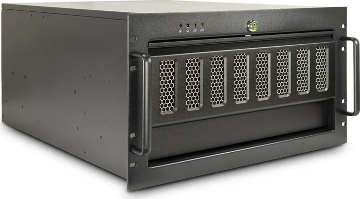 Inter-Tech IPC 6U-6606, grau, 6HE, ATX