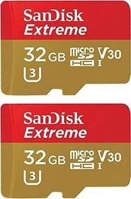 SanDisk Extreme R90/W60 32GB Kit, UHS-I U3, Class 10, 2er-Pack