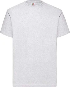 Fruit Of The Loom Valueweight T-Shirt kurzarm heather grey