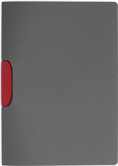 Durable Duraswing Color 30 Klemmmappe, A4, anthrazit/rot