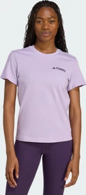 adidas Terrex Graphic T-Shirt kurzarm powder plum (Damen)