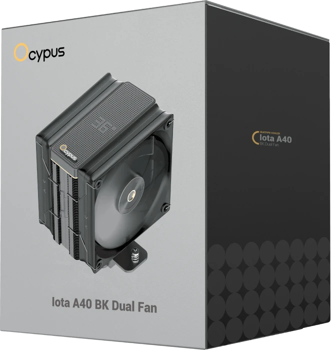 Ocypus Iota A40 BK Dual Fan, schwarz