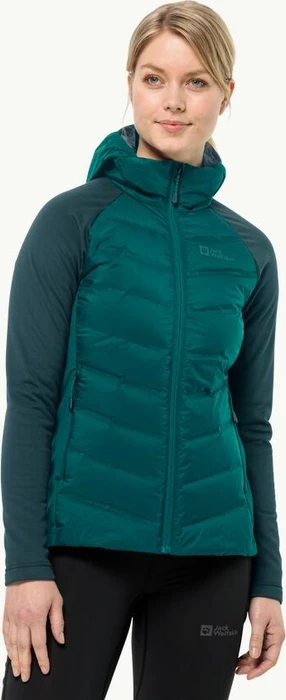 Jack Wolfskin Tasman Down Hybrid Funktionsjacke sea green (Damen)