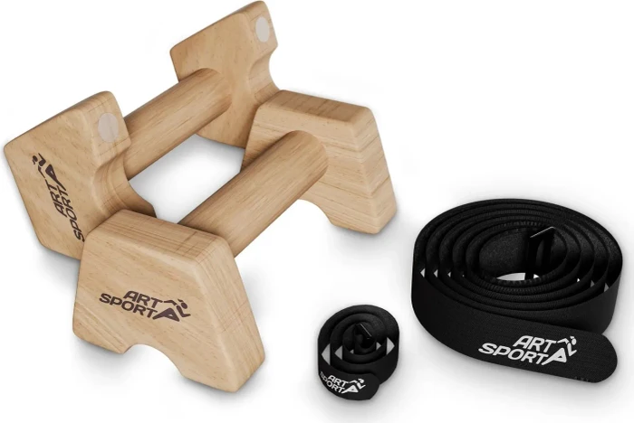 Juskys Holz M Liegestützgriffe (301101)