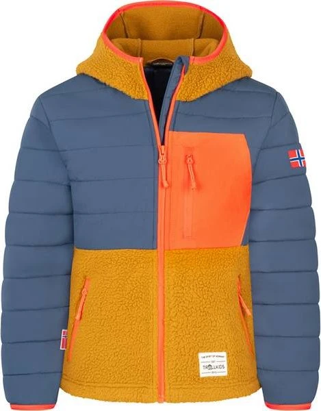 Trollkids Romsdalen Jacke bronze/blue (Junior)