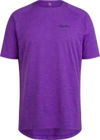 Rapha Trail Tech Tee Funktionsshirt kurzarm pansy/dress blues (Herren)