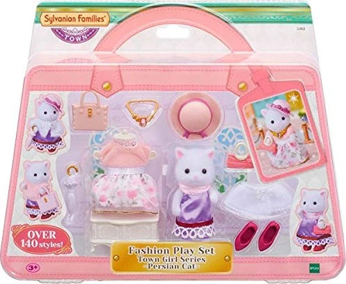 Epoch Sylvanian Families - Town - Mode Spielset mit Perser Katze