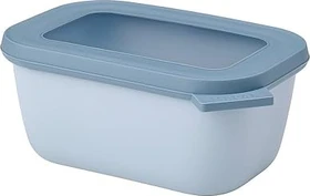 Mepal Multischüssel Cirqula rechteckig Aufbewahrungsbehälter 750ml nordic blue