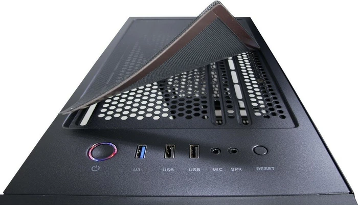 Inter-Tech C-303 Mirror, Glasfenster