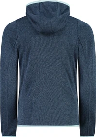 CMP Knit-Tech Fleece Jacke blue/apple (Junior)