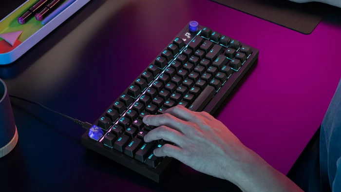 Logitech G316 X 75, schwarz, Tactile Switch, USB, DE