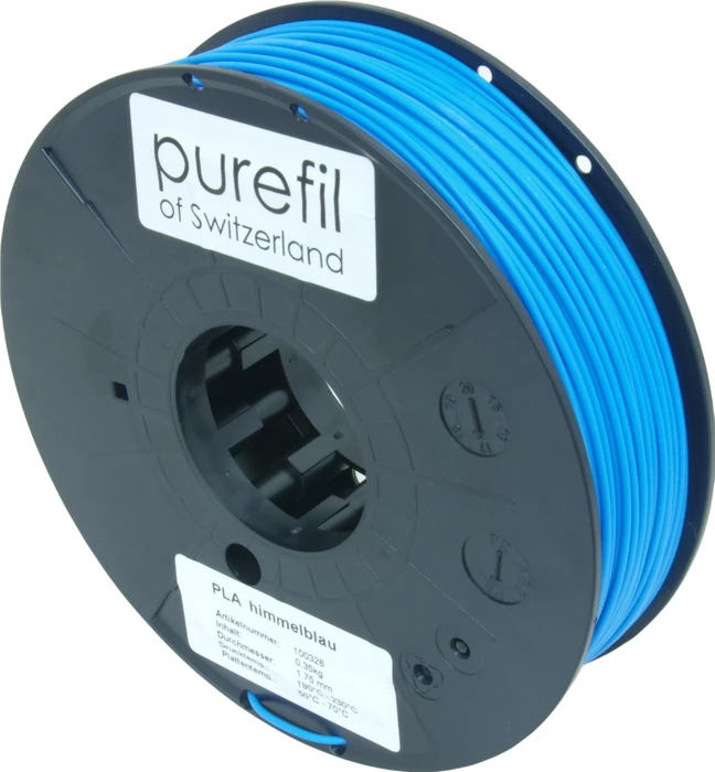 Purefil PLA Filament, blau, 1.75mm, 350g