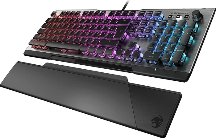Roccat Vulcan 120 Aimo, grau, LEDs RGB, Titan Tactile, USB, DE