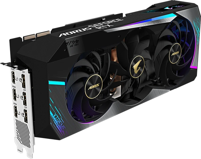 GIGABYTE AORUS GeForce RTX 3090 Xtreme 24G, 24GB GDDR6X, 3x HDMI, 3x DP