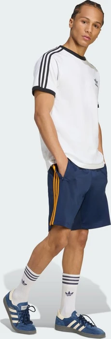 adidas Adicolor Firebird Shorts night indigo/crew orange (Herren)