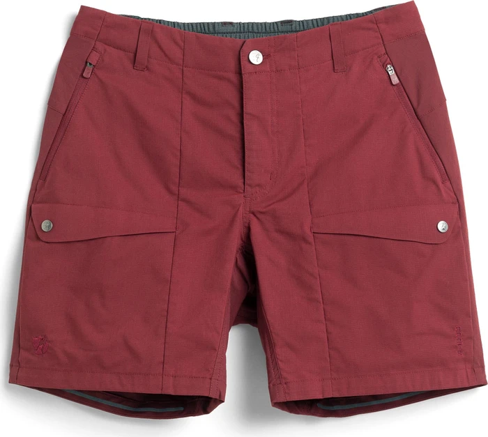 Fjällräven S/F Rider's Hybrid Shorts Fahrradhose kurz bordeaux red (Damen)