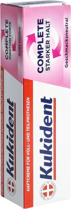 Kukident Complete starker Halt Haftcreme geschmacksneutral, 47g