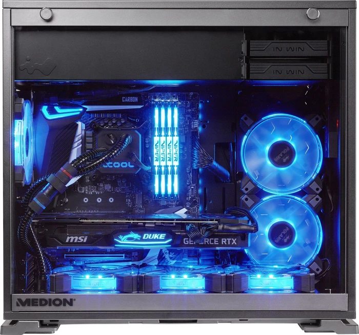 Medion Erazer X87025, Core i9-9900K, 16GB RAM, 512GB SSD, 2TB HDD, GeForce RTX 2080