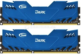 TeamGroup Dark blau UDIMM 8GB Kit, DDR3-2400, CL11-13-13-35