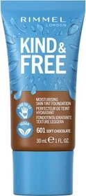 Rimmel Kind & Free Moisturising Skin Tint 601 soft chocolate, 30ml