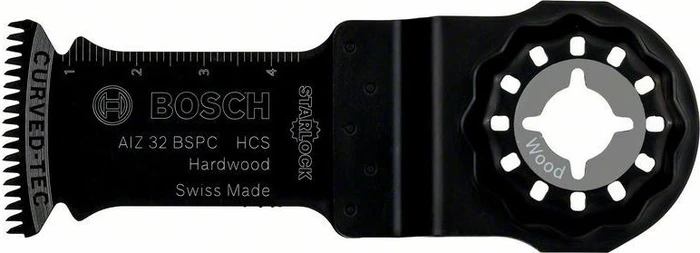 Bosch Professional AIZ32BSPC Wood SL HCS Tauchsägeblatt 32mm, 5 Stück