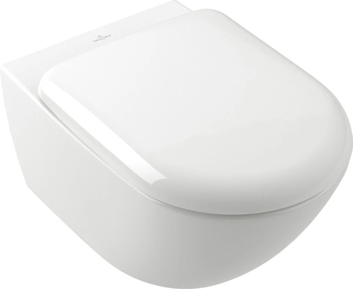 Villeroy & Boch Antao Tiefspül-WC spülrandlos, wandhängend, mit TwistFlush