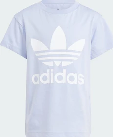 adidas Adicolor Trefoil T-Shirt kurzarm violet tone (Junior)