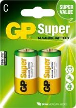 GP Batteries Super Alkaline Baby C, 2er-Pack