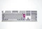 Ducky One 3, Mist Grey, PBT, LEDs RGB, MX SILENT RGB RED, USB, UK Vorschaubild