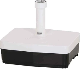 Siena Garden Sonnenschirmständer eckig 45kg weiß