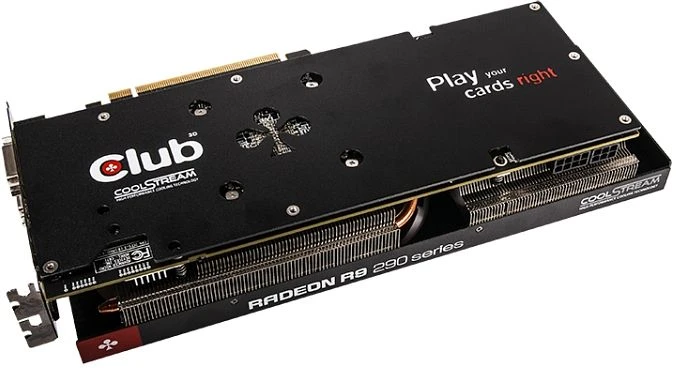 Club 3D Radeon R9 290 royalAce, 4GB GDDR5, 2x DVI, HDMI, DP