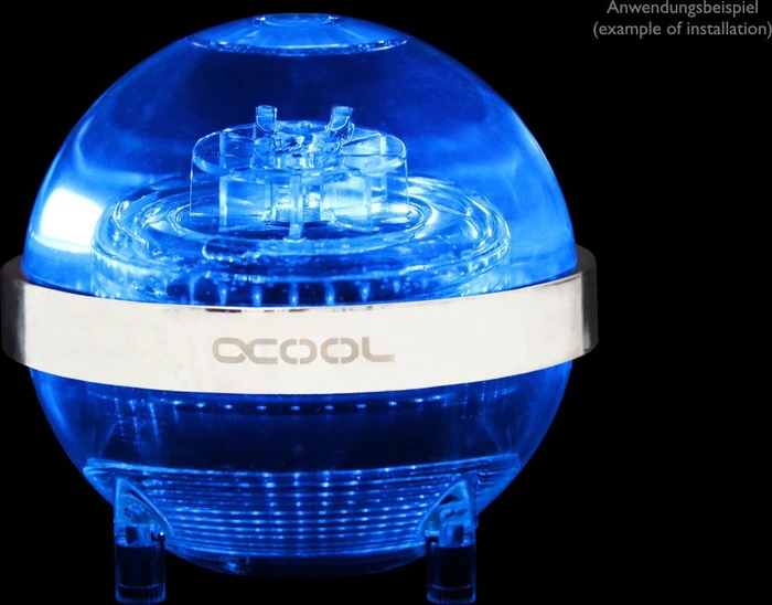 Alphacool Eisball Digital RGB, Ausgleichsbehälter