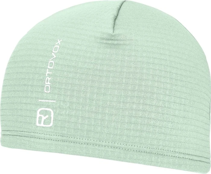 Ortovox Fleece Grid Beanie green acid