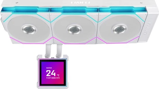Lian Li HydroShift II LCD-S 360TL, weiß